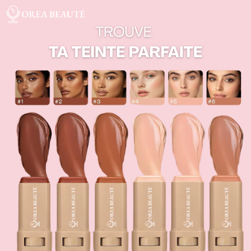 OREA BEAUTÉ - Fond de Teint Stick Haute Couvrance Naturelle